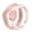 Pack E: Rose Gold, Pearl, variant on QALO Women's Stackable Rubber Silicone Ring - Antique Gold Twist Ring Size 09