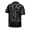 thumbnail image 7 of RUTAYY Men's Shirts Lace Short Sleeve Party V-Neck Solid Color Comfortable Breathable Casual Daily Wear Holiday Beach Blouse, 7 of 7