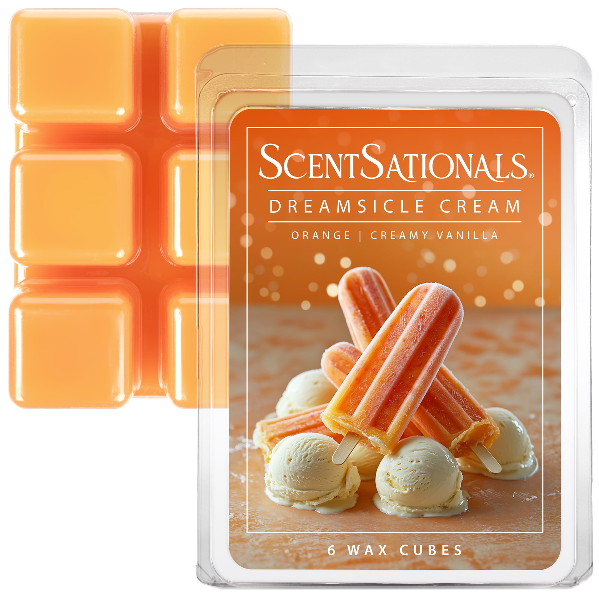 Better Homes & Gardens Orange Buttercream Cupcake Scented Wax