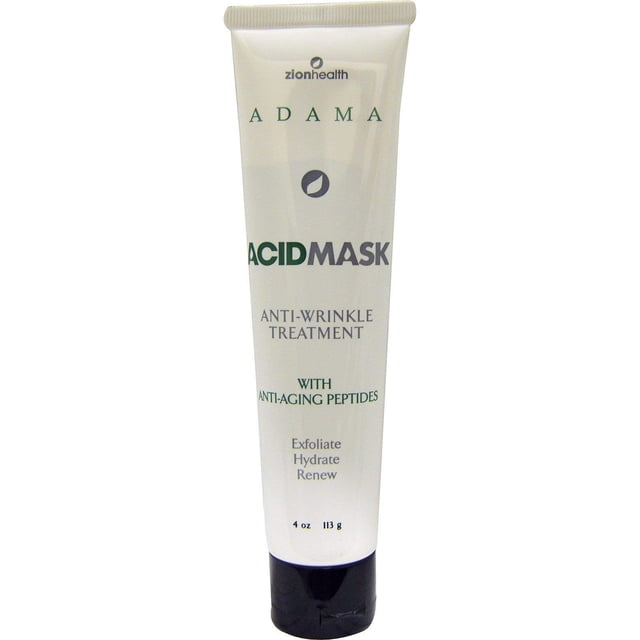 Mascarilla facial de ácido glicólico Adama Minerals - Tratamiento antiarrugas