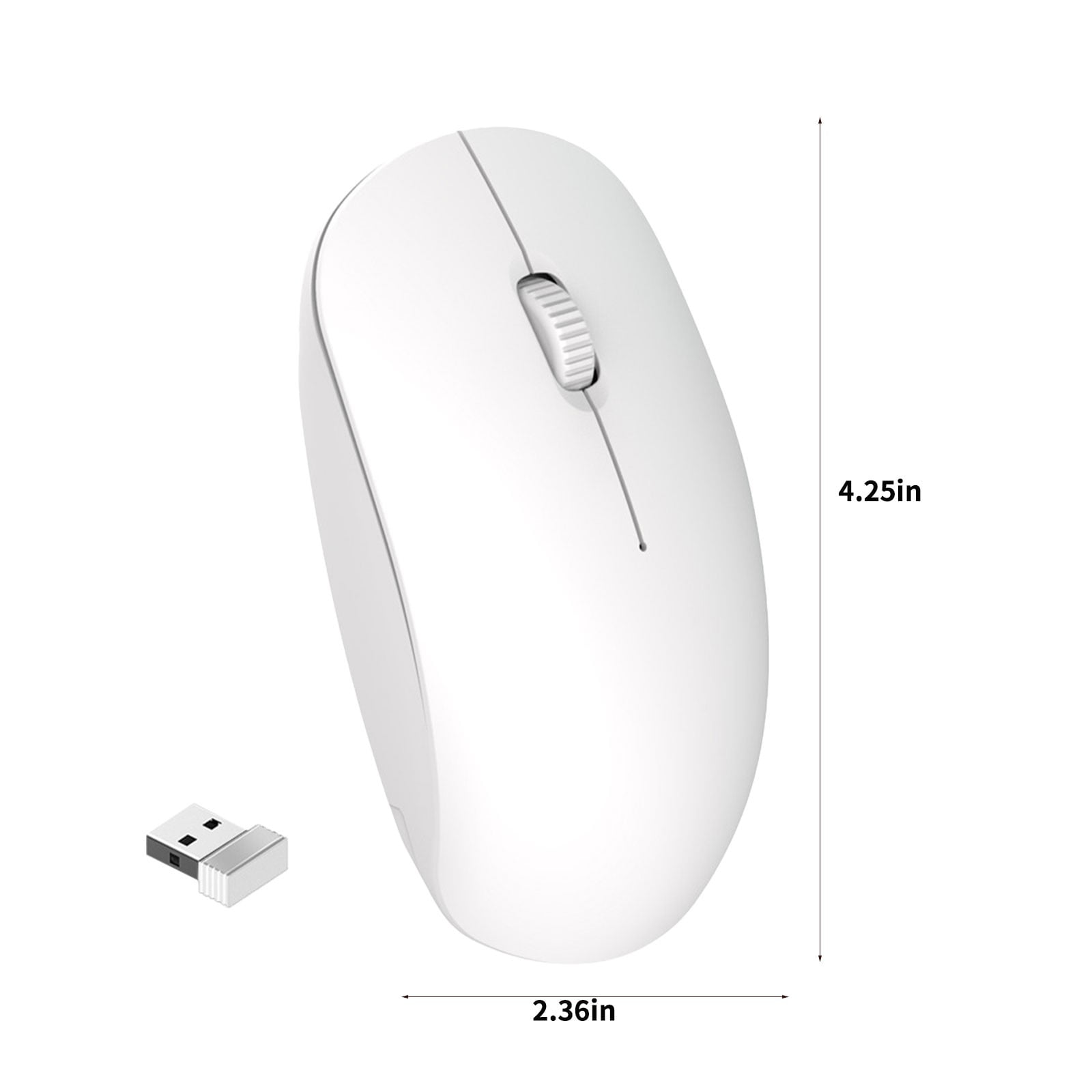3 Set of 2.4G Wireless Mute Bluetooth Mouse Laptop Office Business Mouse