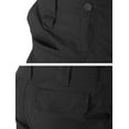 thumbnail image 3 of TRGPSG Men's Hiking Shorts Elastic Waist Tactical Work Shorts Lightweight Casual Fishing Cargo Shorts for Men with 6 Pockets, 3 of 5