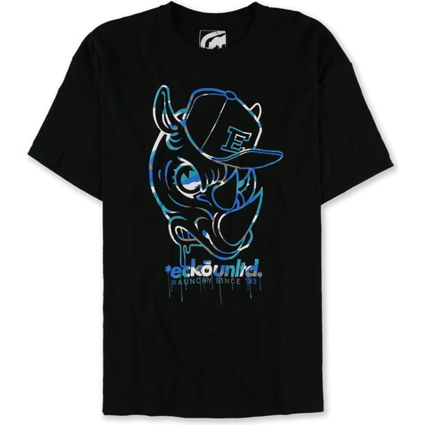 Camiseta gráfica Ecko Unltd Still Raunchy para hombre negra grande