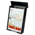 thumbnail image 3 of Brightpost Black Snap Shut Brochure Box 1 Pack 12" x 3" x 8", 3 of 7
