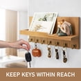 thumbnail image 2 of Llavero decorativo Rebee Vision Farmhouse Organizador de pared, 2 of 6