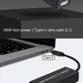 thumbnail image 4 of 2X 1/2 Adaptador Convertidor de Computadora Portátil 2 A Tipo C Adaptador de Carga PRO para para Notebook A USB-C 65w Carga 9V 20V, 4 of 4