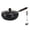 10.2in, variant on Carbon Steel Wok Pan, Multifunctional Non Stick Wok With Lid High Frying Pan 9.5/10.2/11in Nonstick Wok with Glass Lid & and Spatula, Flat Bottom Woks & Stir-Fry Pans No Chemical Coated Wok