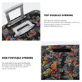 thumbnail image 4 of Bingfone Multicolored Butterflies C Luggage Cover Washable Suitcase Cover Protector Anti-scratch Suitcase cover Fits 18-32 Inch Luggage (No luggage included), 4 of 8