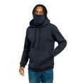 thumbnail image 3 of G-Style USA Men's Fleece Hoodie with Mask Pullover Sweatshirt JK5053 - Navy - Small, 3 of 6