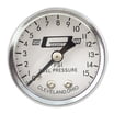 Interstate Pneumatics Oil Filled Pressure Gauge - 2.5" Dial, 0-2500 PSI, 1/4" NPT Rear Mount, Chrome Case