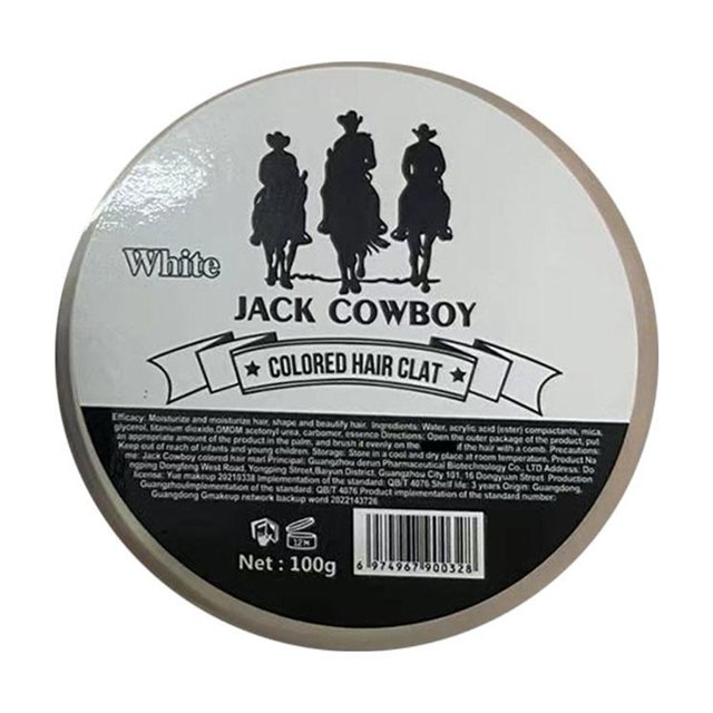 Disposable Temporary Hair Wax 100g For Parties,Festivals Color-Changed