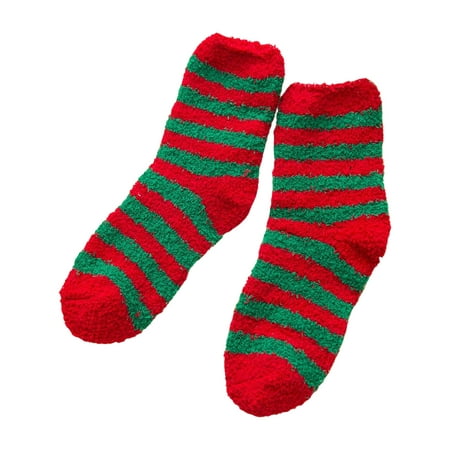 

Famure Woman Christmas Socks Warm Socks Women Christmas Socks Funny Christmas Santa Claus Tree Elk Sock Funny Christmas New Year Gift