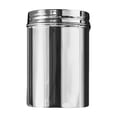 thumbnail image 2 of Stainless Steel Airtight Canister, Polished Metal Storage Jar With Screw Lid, Reusable Dry Food Container For Coffee Tea Spice Pantry Kitchen Organization, 2 of 5