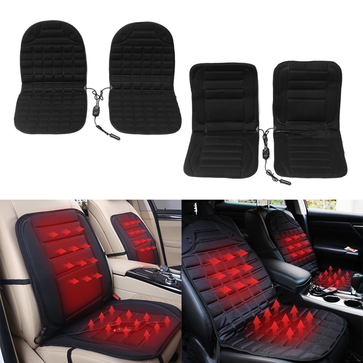 heated car seat covers walmart
