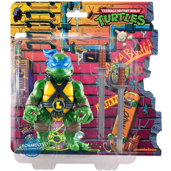 Les Tortues Ninja Leonardo Figurine en Vinyle Souple