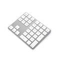 thumbnail image 1 of Baohd Numeric Keyboard with USB Digital Input Travel Aluminum Small Receiver Strong Stability Ergonomics Pocket Keypad Laptop Computer Silver White trade edition, 1 of 9
