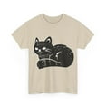 thumbnail image 3 of Black Cat Plus Size Women Heavy Cotton Tee T-Shirt, 3 of 4