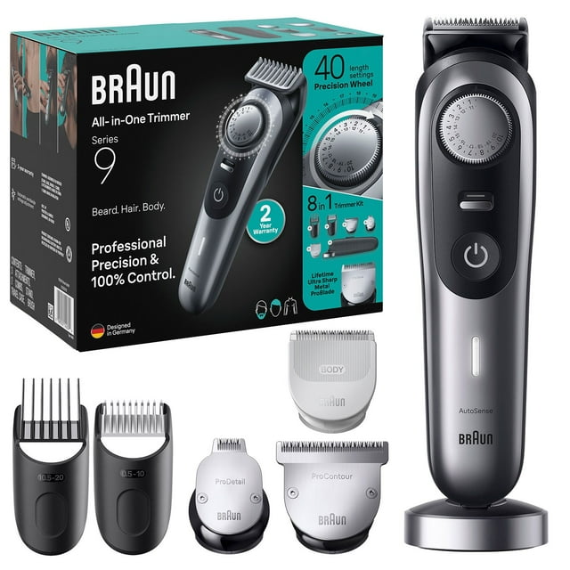 Braun Series 9 9430, All-In-One Electric Grooming Style Kit for Men