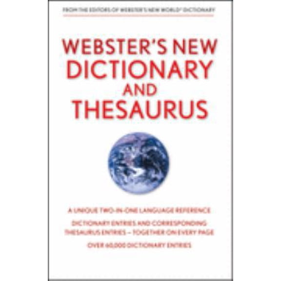 Pre-Owned Webster's New Dictionary and Thesaurus (Paperback) 0471799327 9780471799320