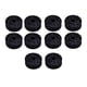 thumbnail image 2 of 10 piezas soporte de platillo arandela de fieltro Baoblaze accesorio fácil de usar para juego de batería Negro, 2 of 8