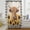 Beige, variant on Yellow Sunflowers Yak Sheer Curtains 45 Inches Long for Living Room/Bedroom, Black White Checkered Rustic Buffalo Rod Pocket Voile Kitchen Curtains & Drapes Window Treatment 1 Panel, 52"W x 45"L
