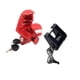 thumbnail image 2 of Cerradura de enganche de remolque para RV con mecanismo de bloqueo único con llaves, multifuncional y resistente Rojo Negro, 2 of 9