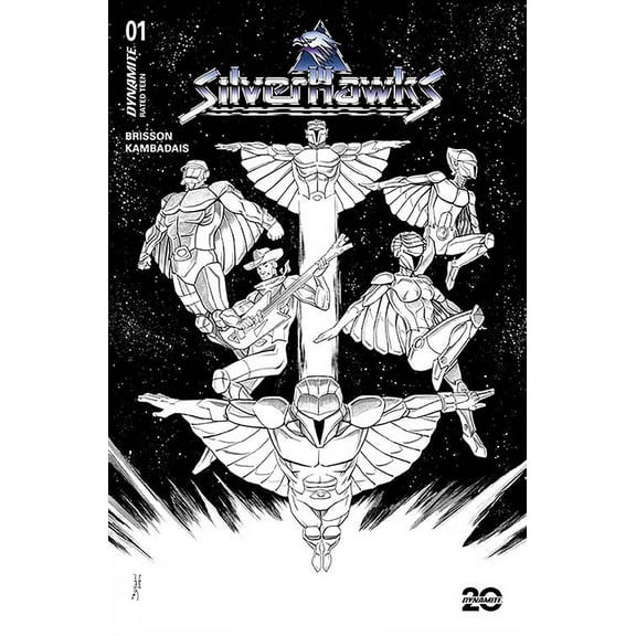 Silverhawks (Dynamite) #1ZP VF ; Dynamite Comic Book