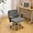 Grey, variant on CZMJY Criss Cross Chair with Adjustable Flip-Up Arms,Cross Legged Chair with Wheels, Extra Wide Office Chair,Cozy Desk Chair for Home Office, Vanity, Apartment,Chenille Velvet,Grey