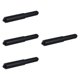 thumbnail image 5 of 4 piezas de soporte para papel higiénico con resorte y rodillo para caja de pañuelos, núcleo de repuesto para rollo de papel Negro, 5 of 9