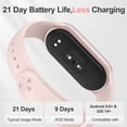 thumbnail image 4 of Xiaomi Smart Band 10 Fitness Tracker (2025), Pantalla AMOLED de 1,72 Pulgadas con 1500 nits, Mi Band 10, Nuevo Control de la frecuencia cardíaca de natación, Resistente al Agua 5 ATM, duración de la, 4 of 5