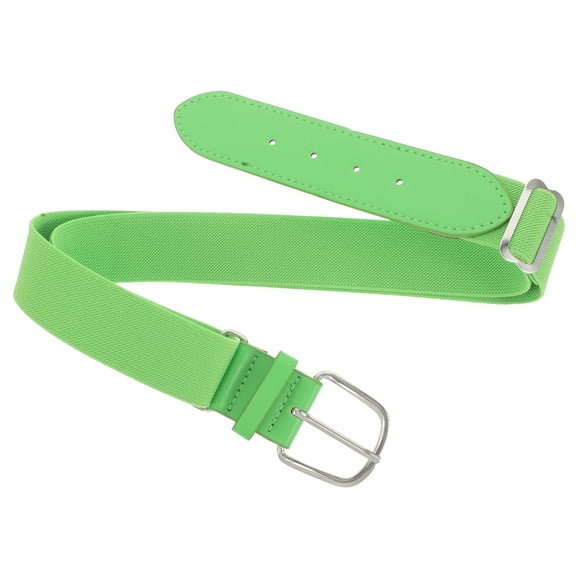 LEORX 1Set Elastic Baseball Belt Youth Style Zinc Alloy Pu Polyester For Boys Girls