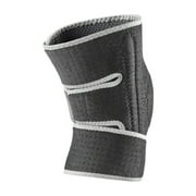 ACE Brand Knee Support with Side Stabilizers, Adjustable, Black/Gray, 1 Support