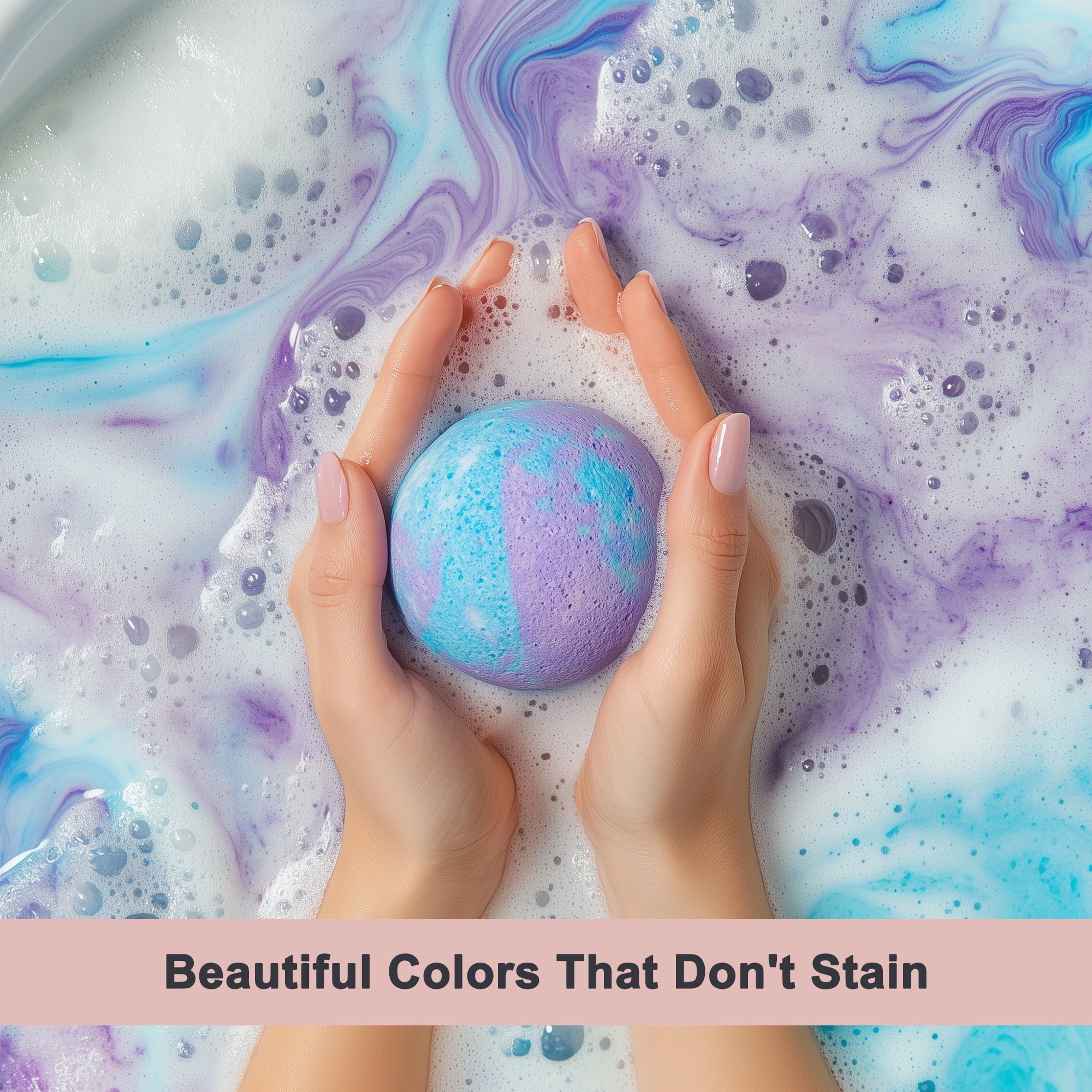 Aqua Elegante Luxury Bath Bombs For Women - Gift Set of 12 Large Bathbombs With Organic Essential Oils