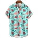 thumbnail image 5 of Camisas hawaianas de verano con estampado de frutas tropicales para hombre, blusas casuales de manga corta de gran tamaño a la moda para playa hawaiana para mujer, 5 of 5