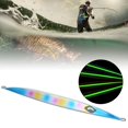 thumbnail image 4 of Jigging Placa de hierro Simulación artificial Señuelos de pesca de atún Cebo de hundimiento rápido Aparejos de pesca luminosos para embarcaciones de aguas profundas (coloridos) YUNYI BRAND Deportes, 4 of 8