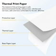 thumbnail image 4 of Thermal Paper Roll, Wide Application Environmental Friendly 10 Rolls   Thermal Print Paper  for Children's Cameras, 4 of 8