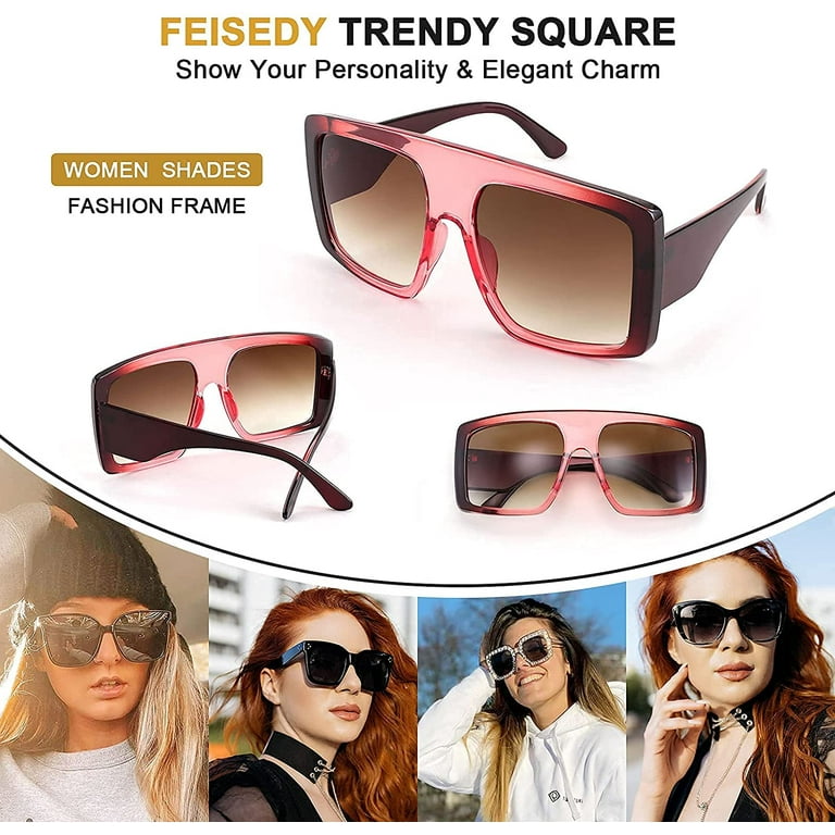 Square baddie glasses 2025