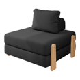thumbnail image 2 of Sofá cama convertible moderno, elegante sillón, muebles plegables y cómodos 80cmx80cmx40cm, 2 of 8