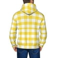 thumbnail image 5 of Zip Up Hoodies for Men - yellow buffalo plaid Long Sleeve Comfrt Men'S Fashion Hoodies & Sweatshirts, Jackets for Men Hoodies Pullover Clothing Clothes with Pouch, 5 of 5