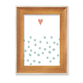 thumbnail image 1 of Marco de fotos de madera Unbranded Arte abstracto plantas 18 x 13 cm, 1 of 4