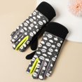 thumbnail image 3 of Childrens Velvet Warm Gloves with Panda Cloud Pattern For Winter Cycling, 3 of 8