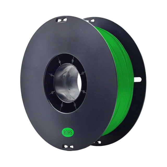Filamento para impresora 3D Filamento para impresión 3D, alto rendimiento, resistente al desgaste, buena conformación, carrete de 1 kg cuidadosamente Verde