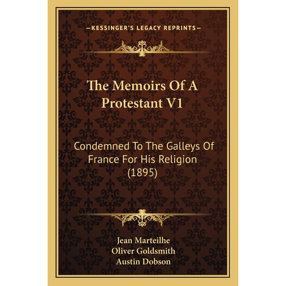 The Memoirs Of A Protestant V1 (Paperback)
