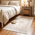 thumbnail image 3 of ICEANT Persian Rectangle Rug 9'x12' Area Rug, Boho Vintage Non-Slip Carpet for Living Room, Washable Soft Mat for Bedroom, Anti-Slip Floor Pad, Beige, 3 of 5