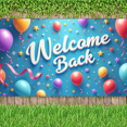 thumbnail image 6 of Decorative Design Welcome Celebration Balloon Banner Colorful Theme Party Decoration for Event Indoor Decoration Photo Shoot, 6 of 9