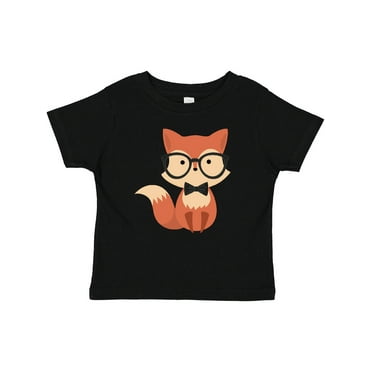 Inktastic Cute Hipster Fox Boys or Girls Baby T-Shirt