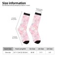 thumbnail image 2 of Rateoe Easter Cute Rabbit for Women Casual Calf Socks - Cute Crew Socks - Thin Soft Above Ankle Socks Size 5-11, 2 of 6