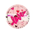 thumbnail image 2 of Xihbxyly Decoración de San Valentín, Encantador Reloj Colgante de Amor, Tablero Rústico de Madera para Colgar, Diseño Resistente y Duradero, Ideal para Cafeterías, Jardín y Hogar, Crea Un Ambiente Ro, 2 of 6