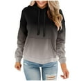 thumbnail image 1 of Pntutb Blusa de sudadera con capucha suelta de manga larga con estampado informal para mujer Pntutb Pntutb-4135, 1 of 6
