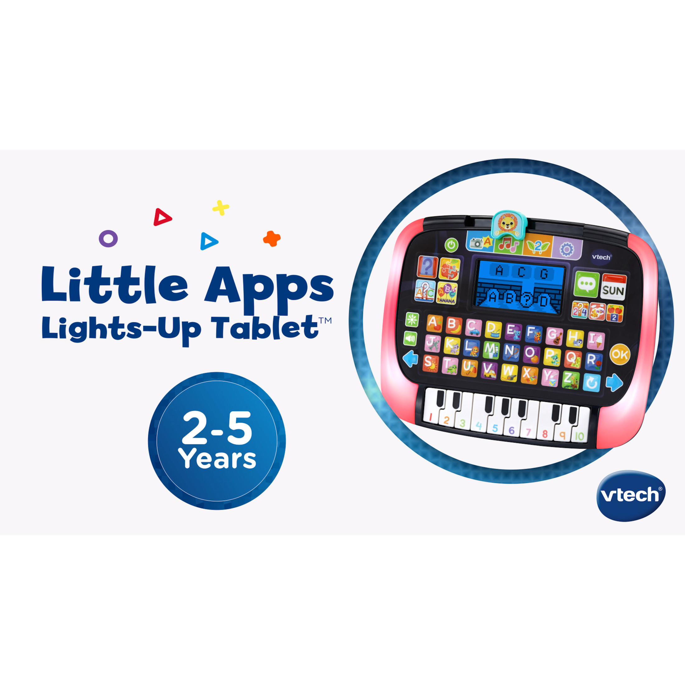 VTech Little Apps Light-Up Tablet for Babies, 12 Activities photo 7